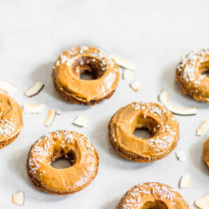 Coconut and Manba Donuts