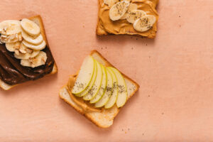 Back to School Peanut Butter toasts