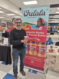 Oulala fan at the Broad Ripple Farmers Market in Indianapolis